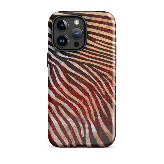 Tough Case for iPhone®- Safari Animal Print Design I