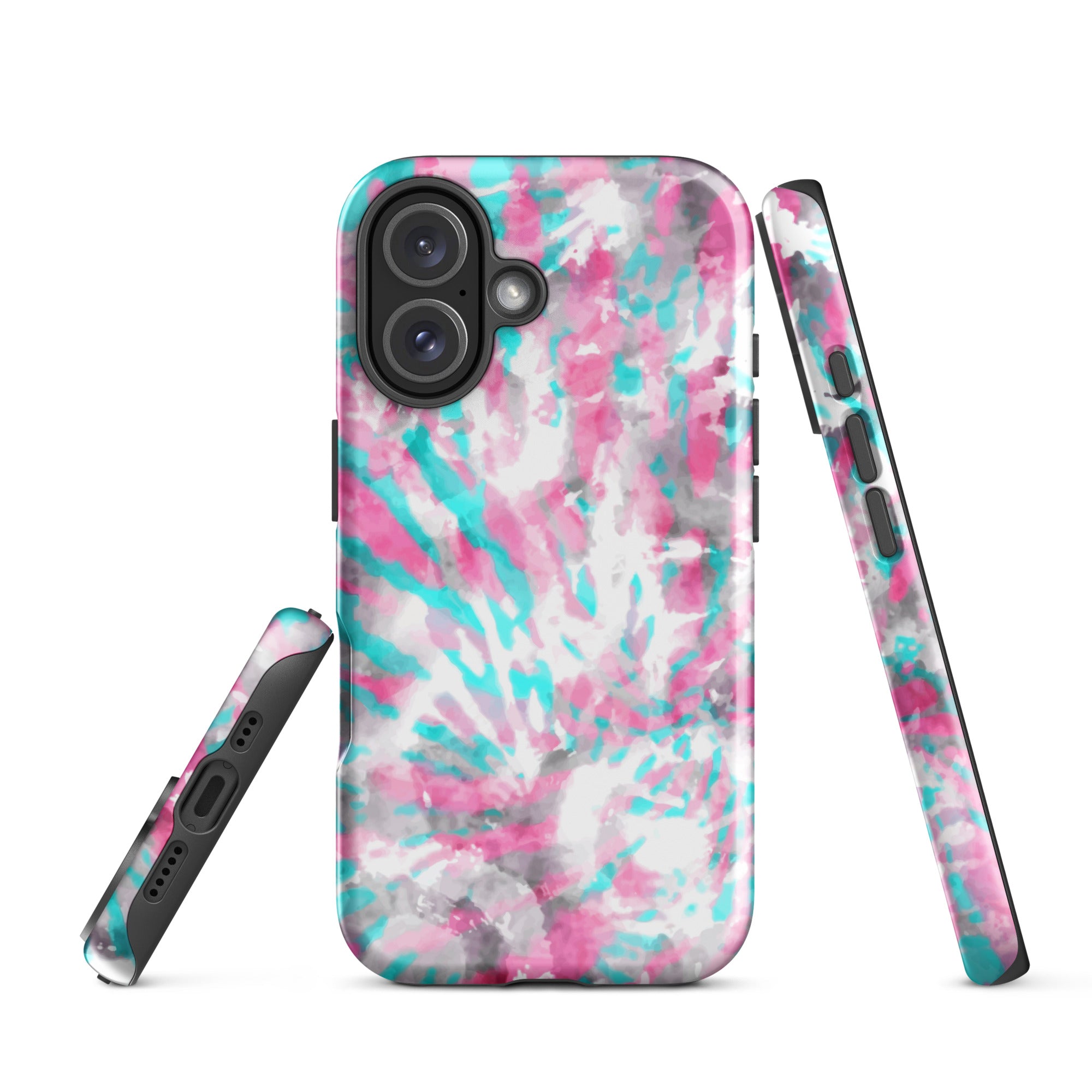 Tough Case for iPhone®- Tie Dye Hangloose III