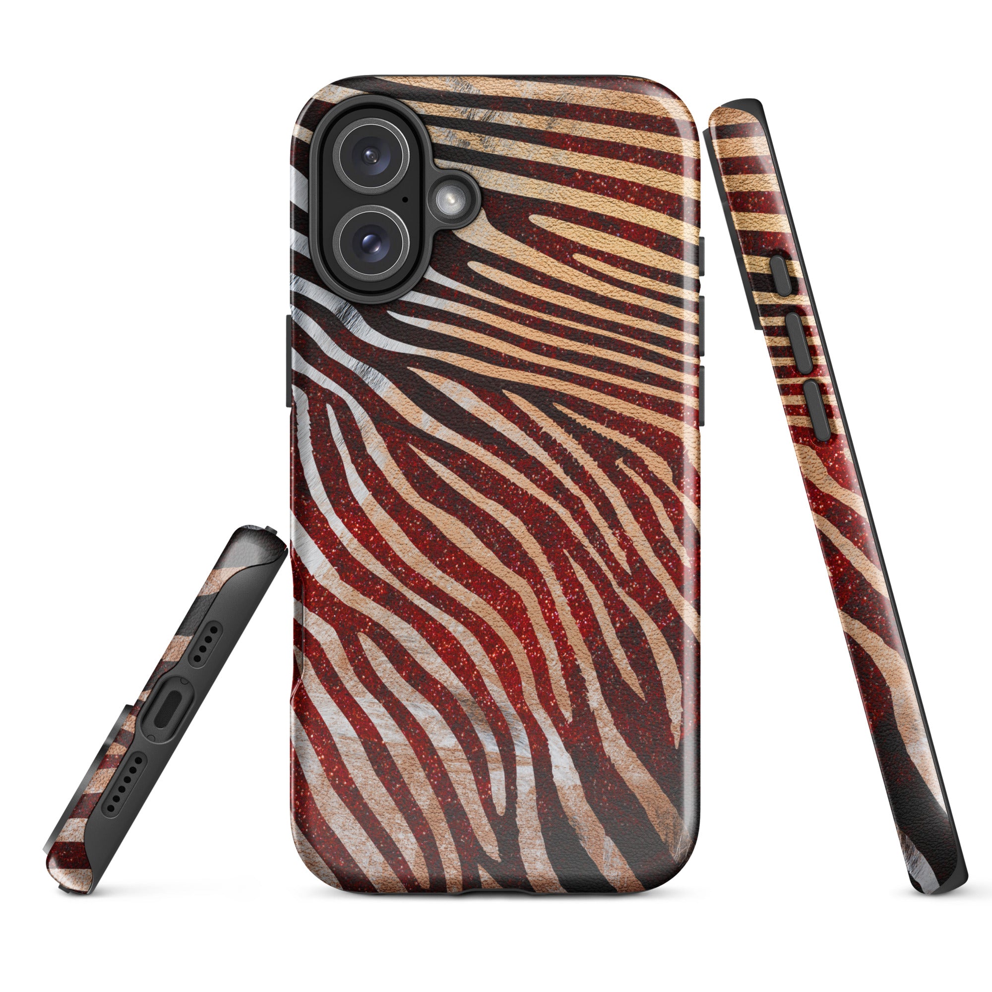 Tough Case for iPhone®- Safari Animal Print Design I