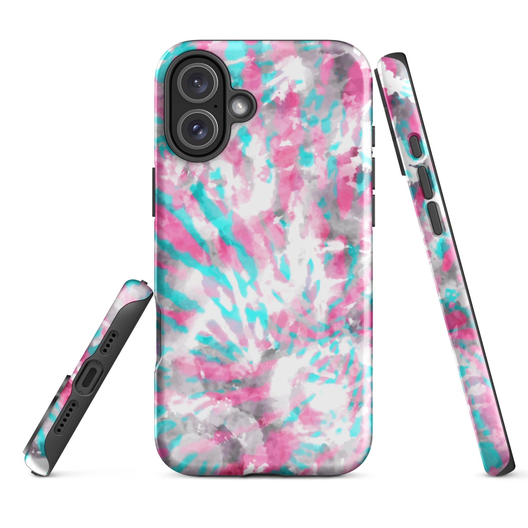 Tough Case for iPhone®- Tie Dye Hangloose III