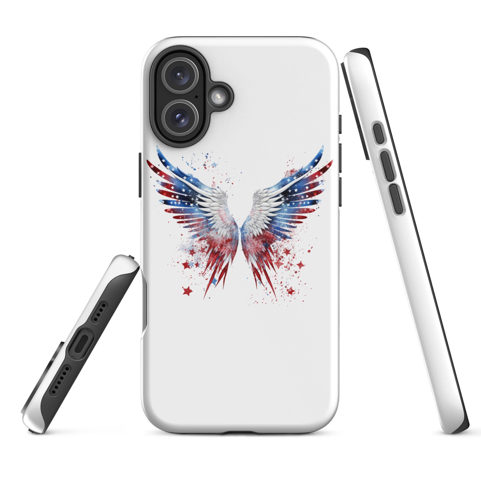 Tough Case for iPhone®- 4th of July Figure II