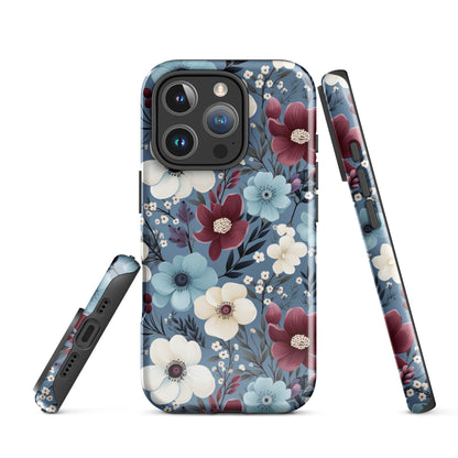 Tough Case for iPhone®- Floral Pattern II