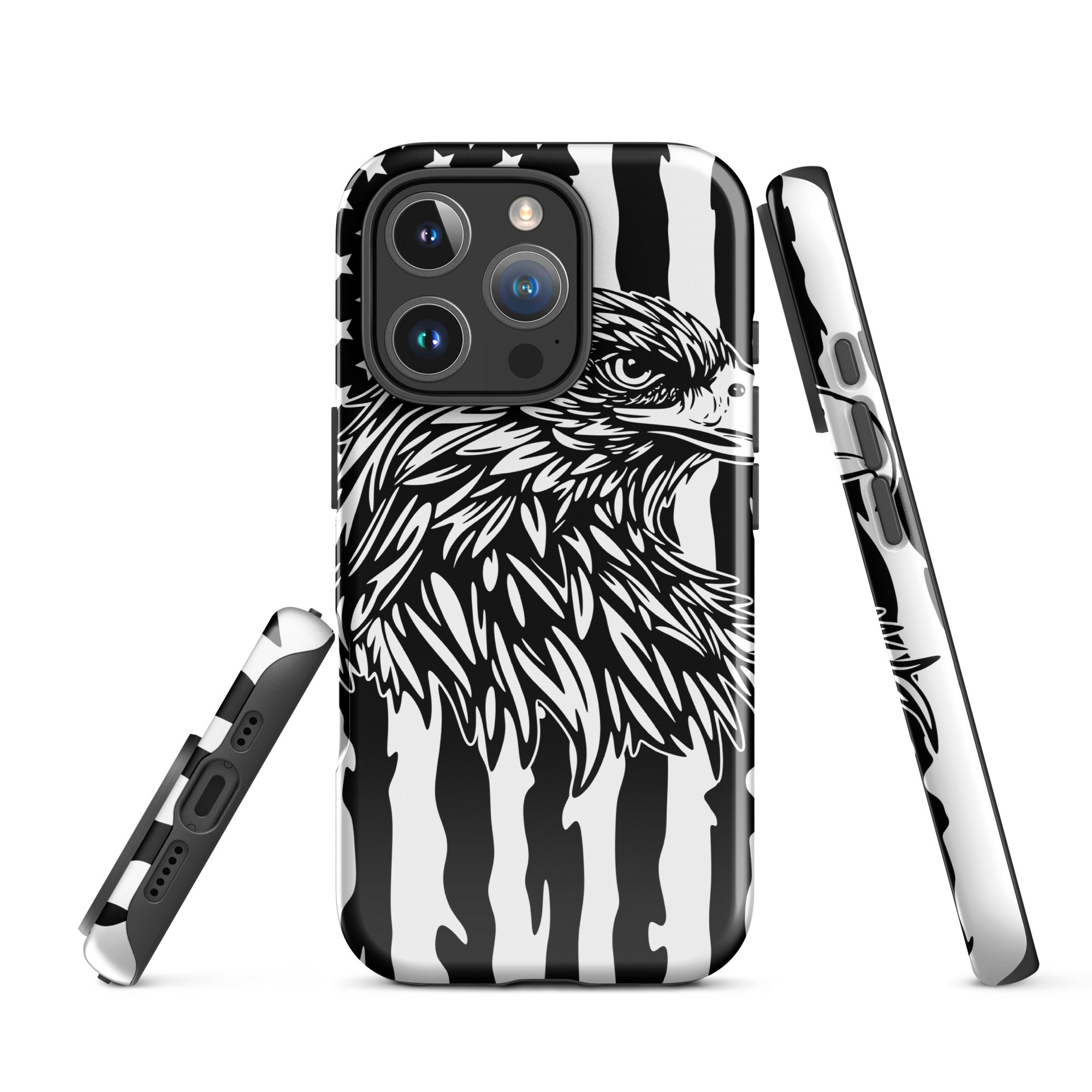 Tough Case for iPhone®- Eagle Mono