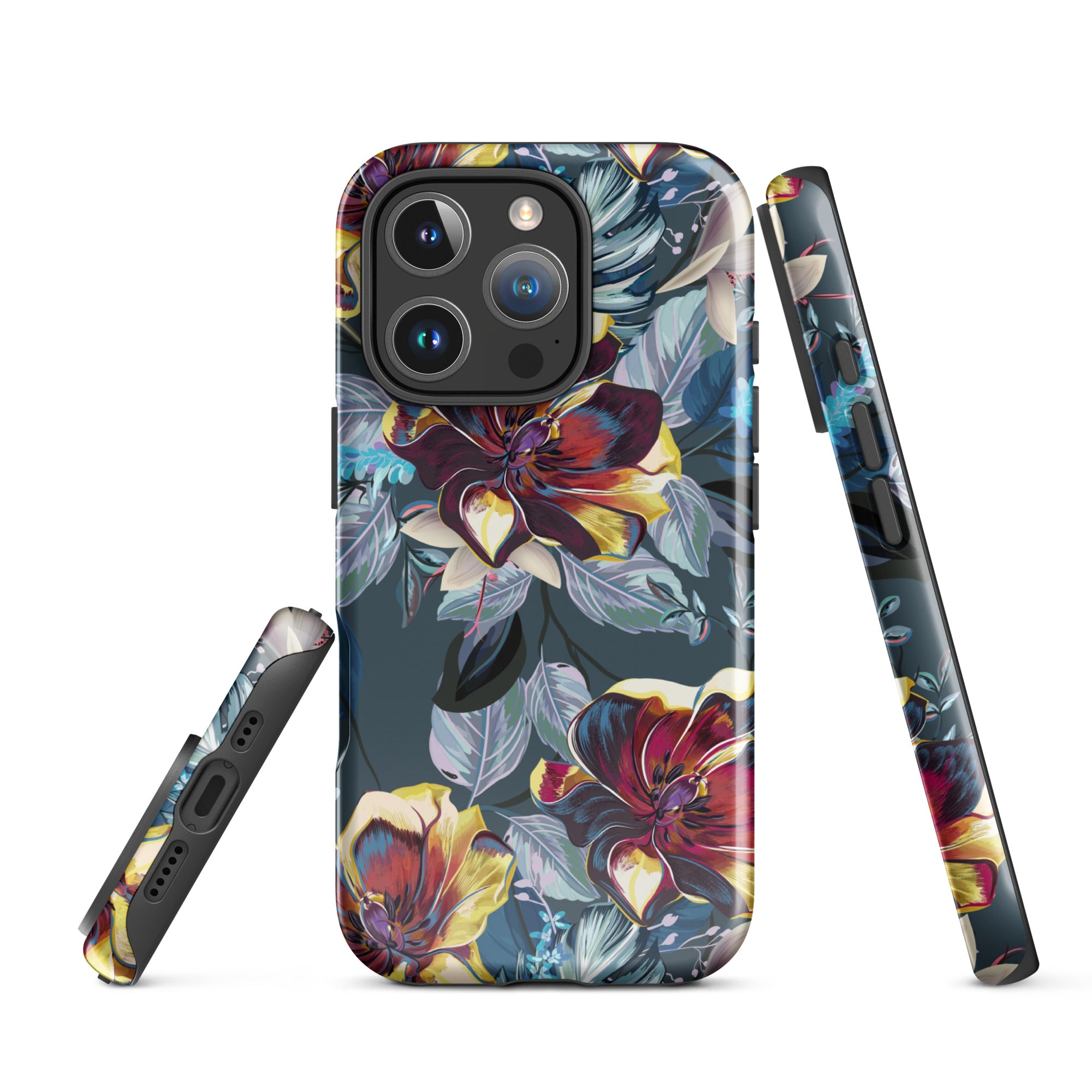 Tough Case for iPhone®- Tulip Flowers