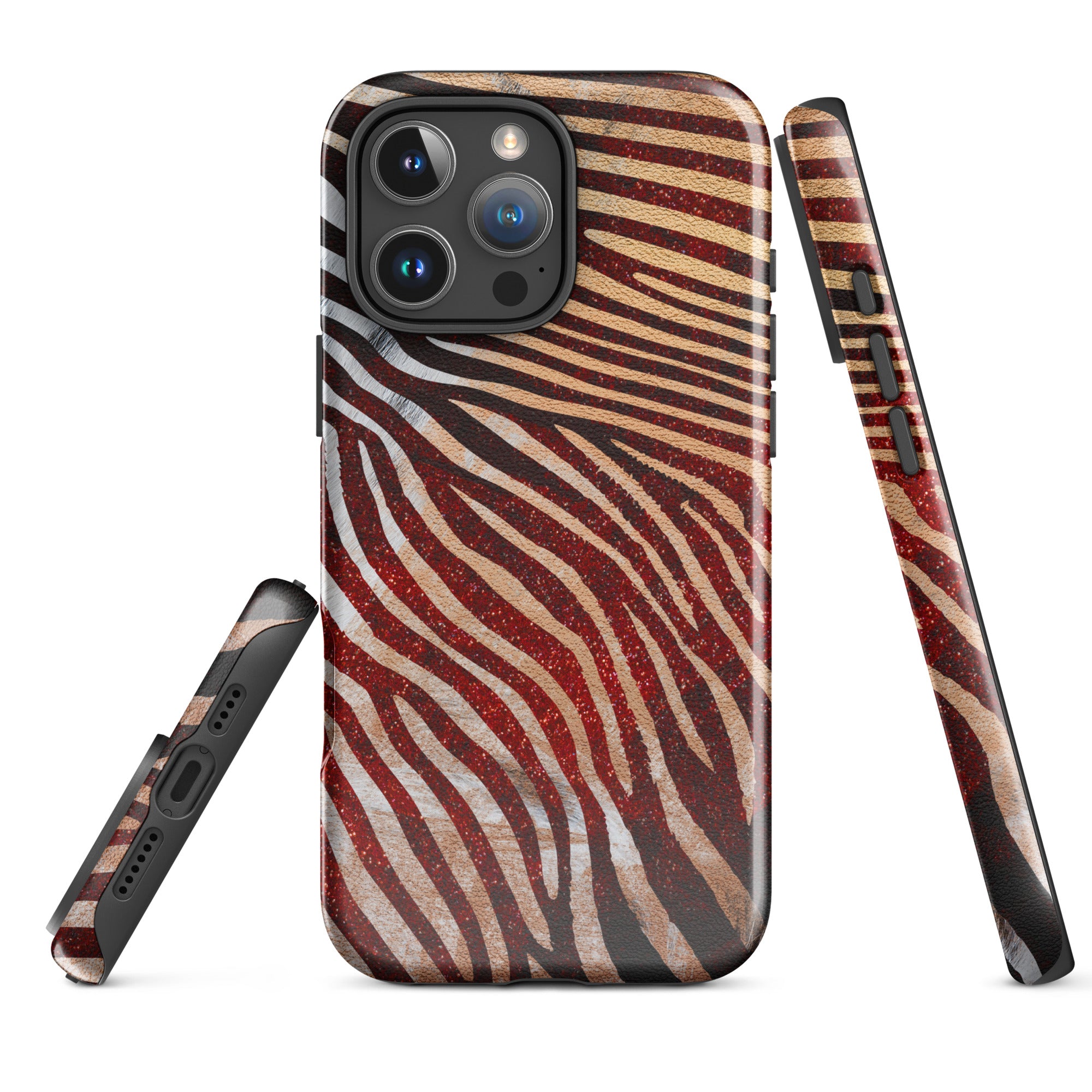 Tough Case for iPhone®- Safari Animal Print Design I