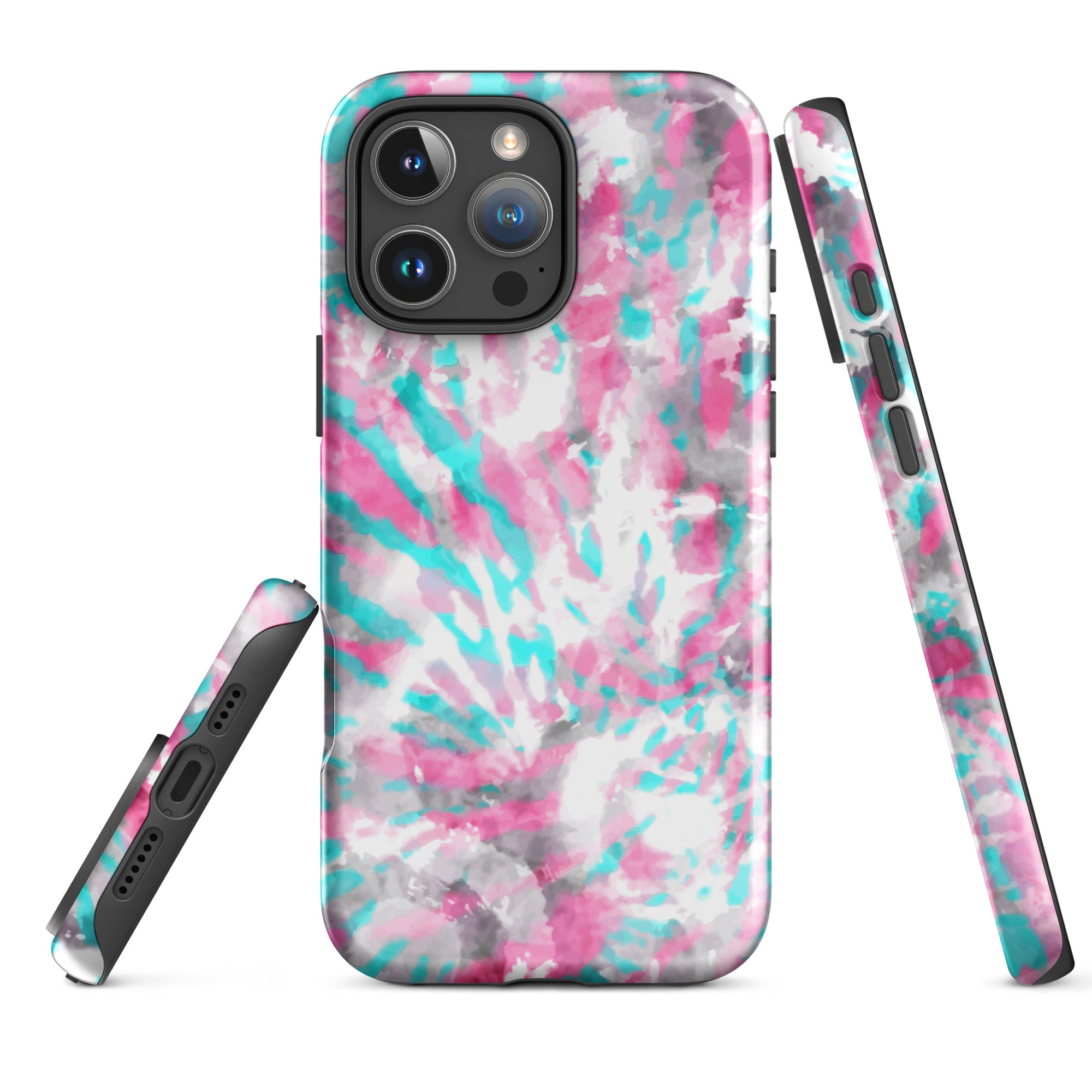 Tough Case for iPhone®- Tie Dye Hangloose III