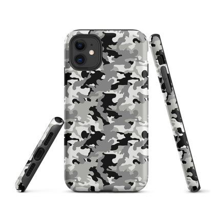 Tough Case for iPhone®- Camo Black