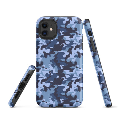 Tough Case for iPhone®- Camo Navy