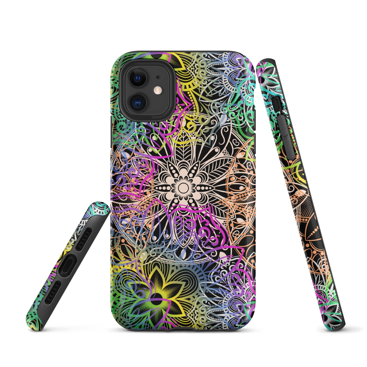 Tough Case for iPhone®- Multicolour Mandala