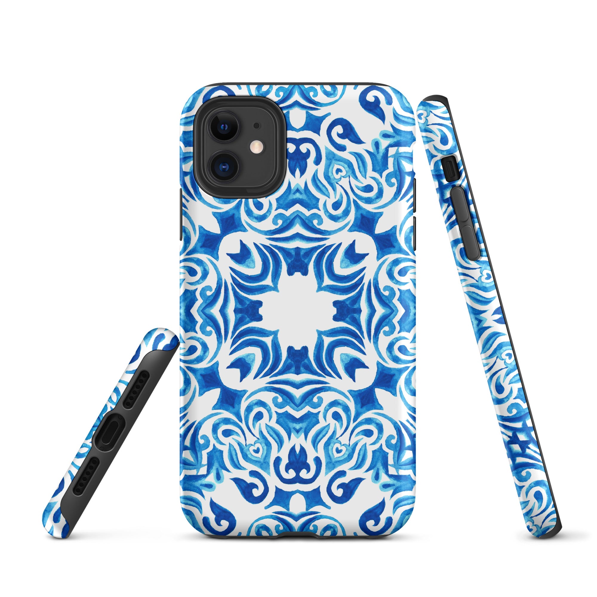 Tough Case for iPhone®- Majolica Pattern IV