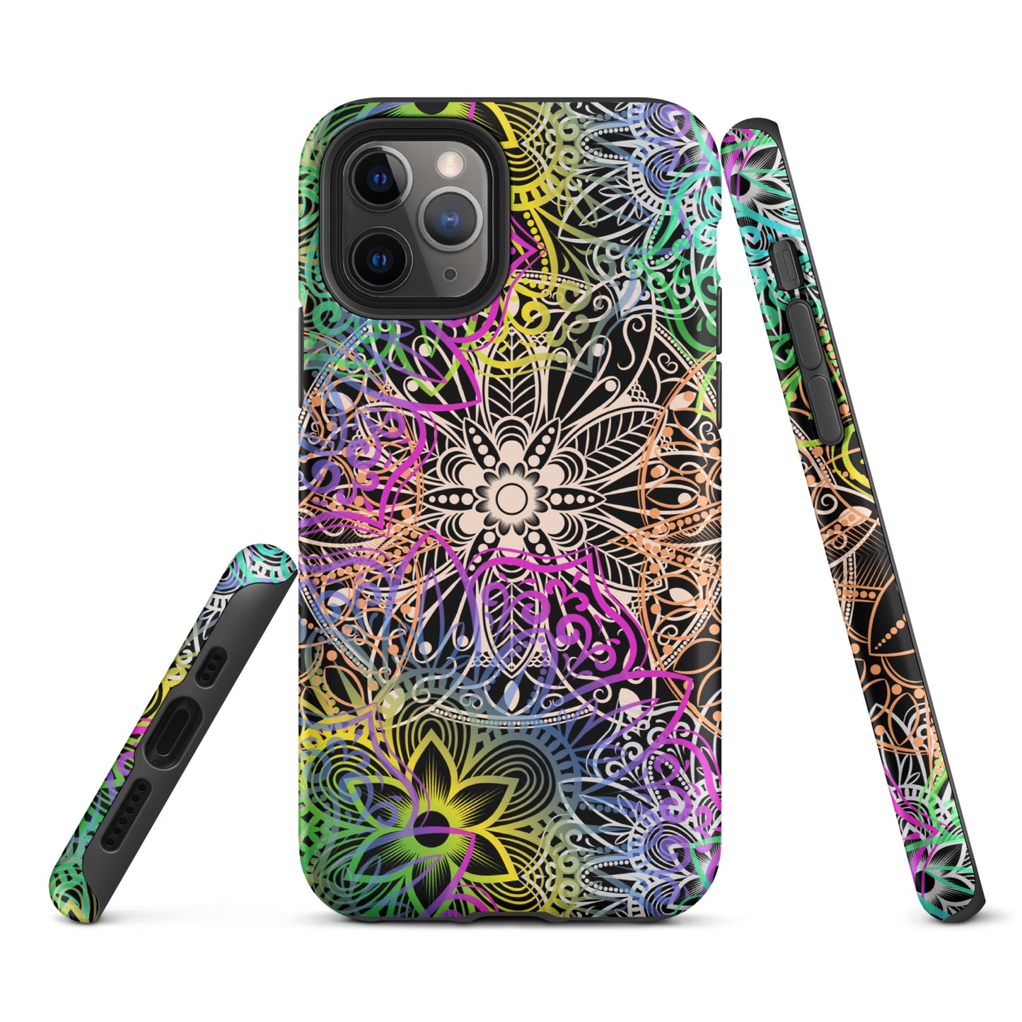 Tough Case for iPhone®- Multicolour Mandala