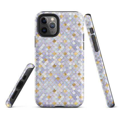 Tough Case for iPhone®- Mermaid Skin Purple