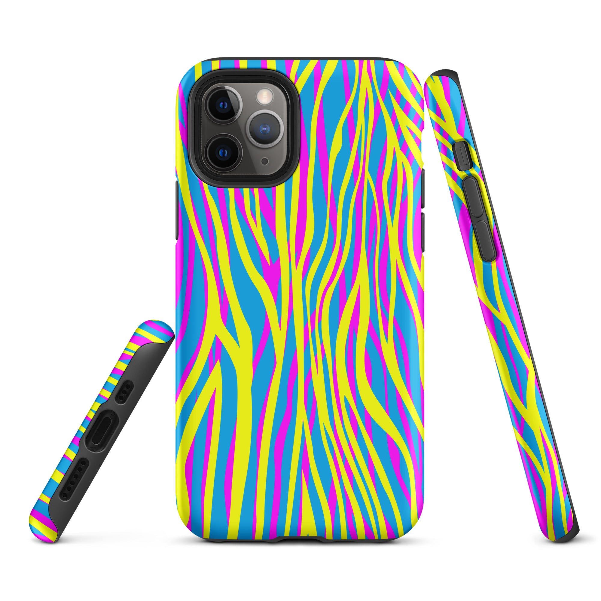 Tough Case for iPhone®- Funky Zebra Pattern IV