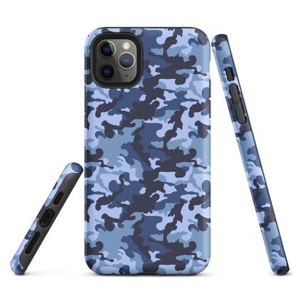 Tough Case for iPhone®- Camo Navy
