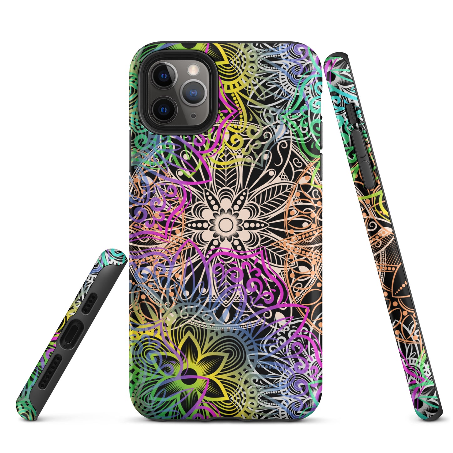 Tough Case for iPhone®- Multicolour Mandala