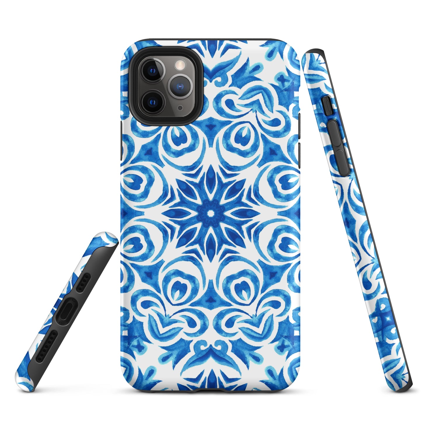 Tough Case for iPhone®- Majolica Pattern II