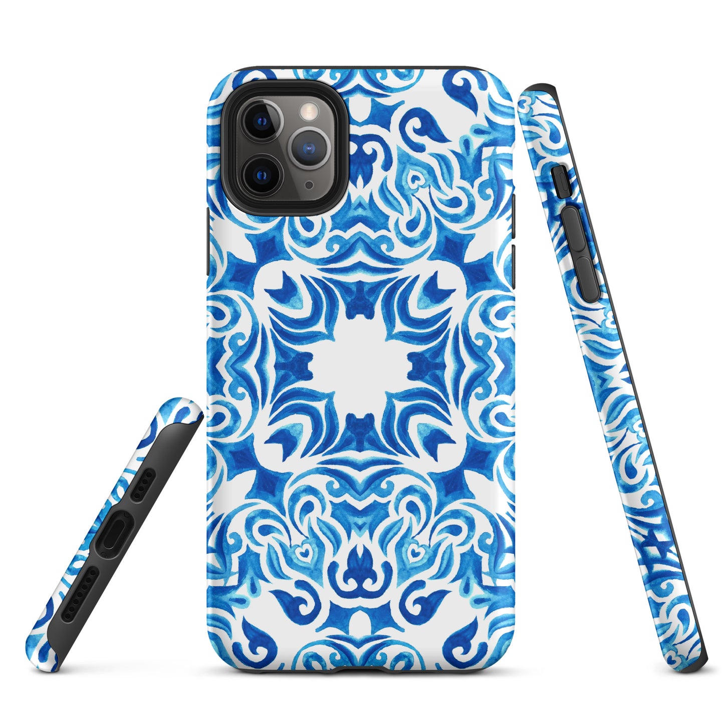 Tough Case for iPhone®- Majolica Pattern IV