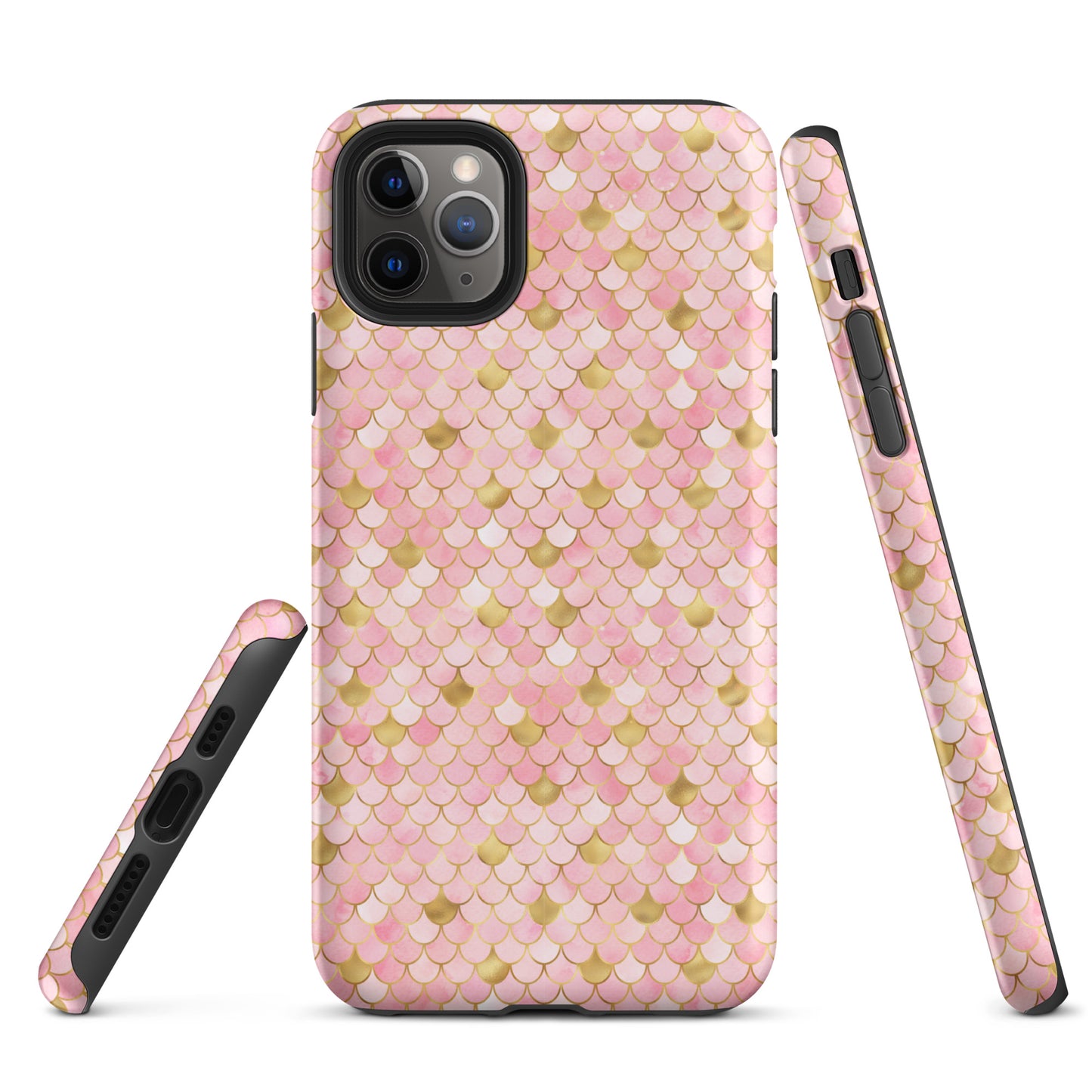 Tough Case for iPhone®- Mermaid Skin Pink