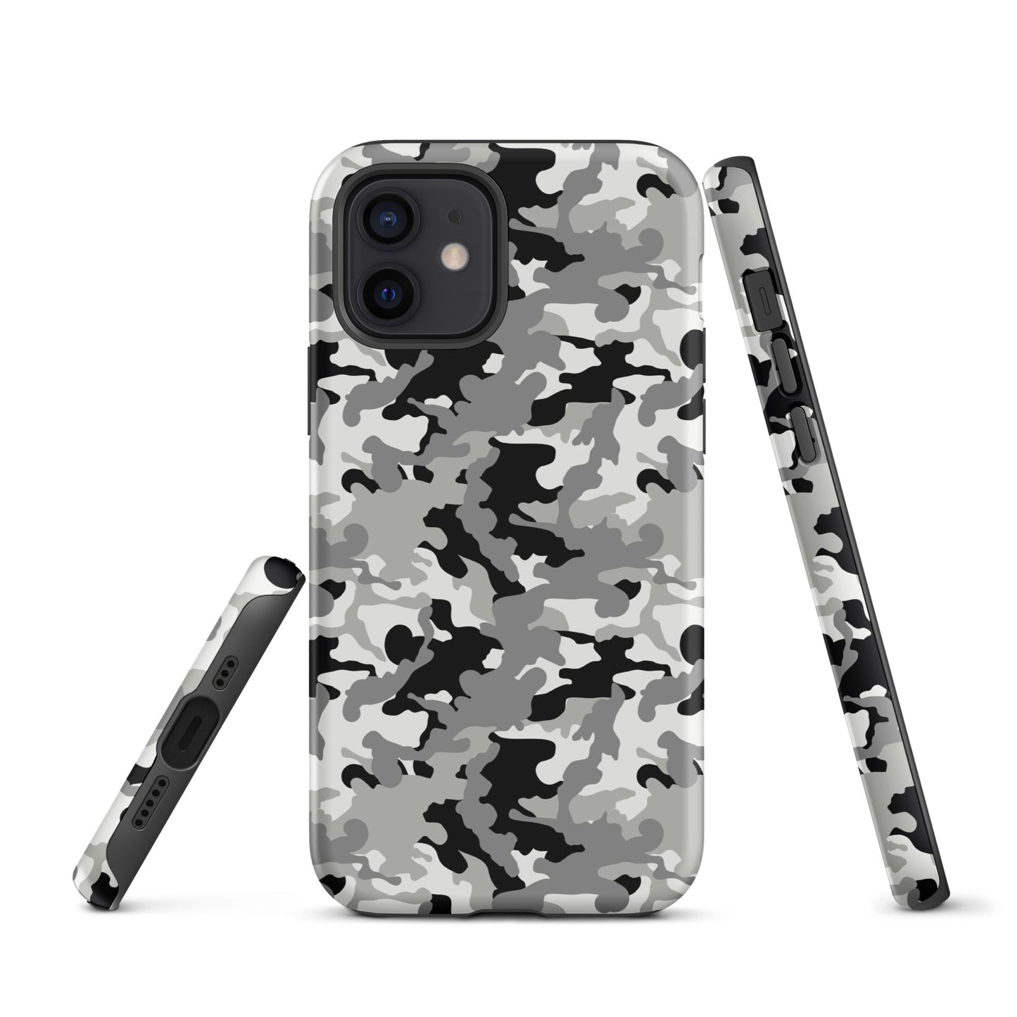 Tough Case for iPhone®- Camo Black