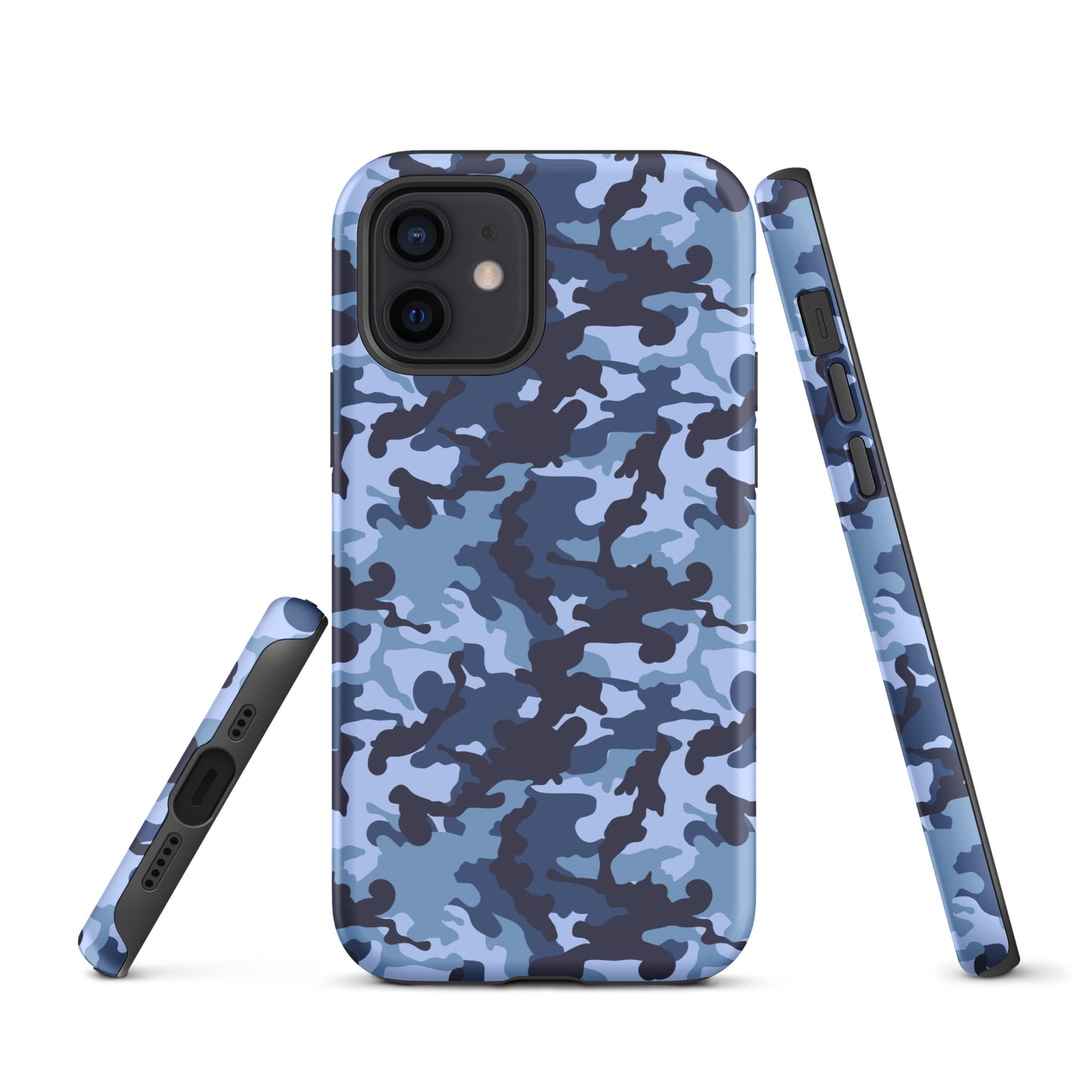 Tough Case for iPhone®- Camo Navy