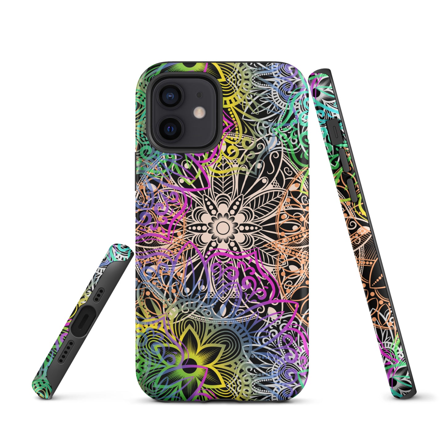 Tough Case for iPhone®- Multicolour Mandala