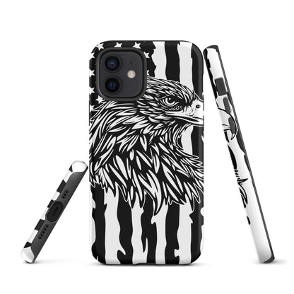 Tough Case for iPhone®- Eagle Mono