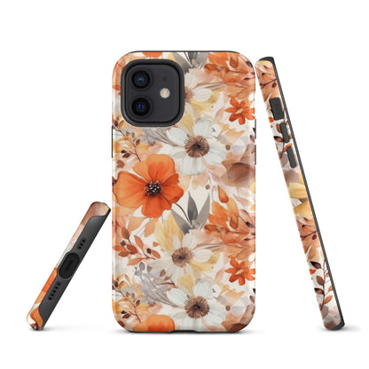 Tough Case for iPhone®- Floral Pattern I
