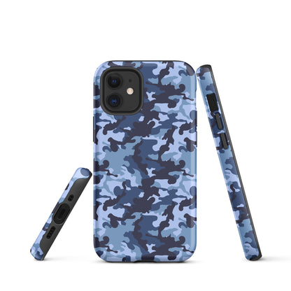 Tough Case for iPhone®- Camo Navy