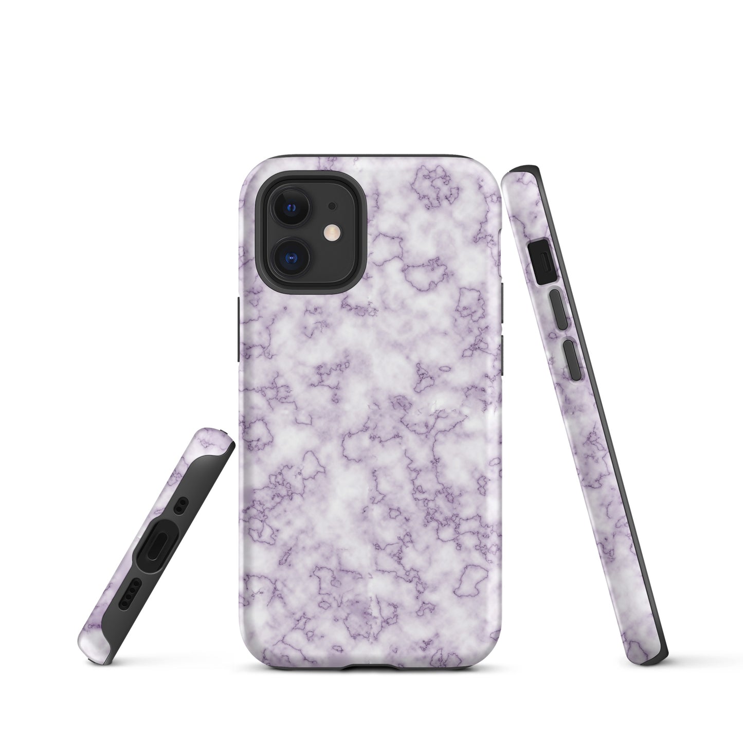 Tough Case for iPhone®- Purple Marble
