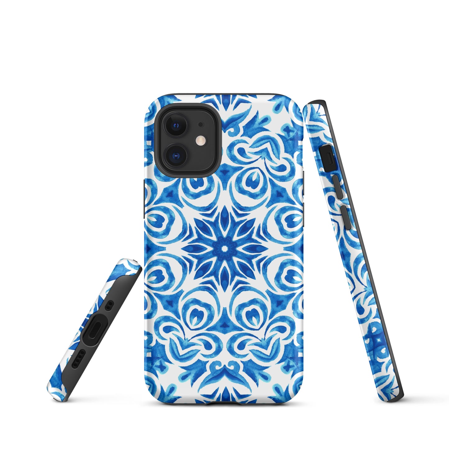 Tough Case for iPhone®- Majolica Pattern II