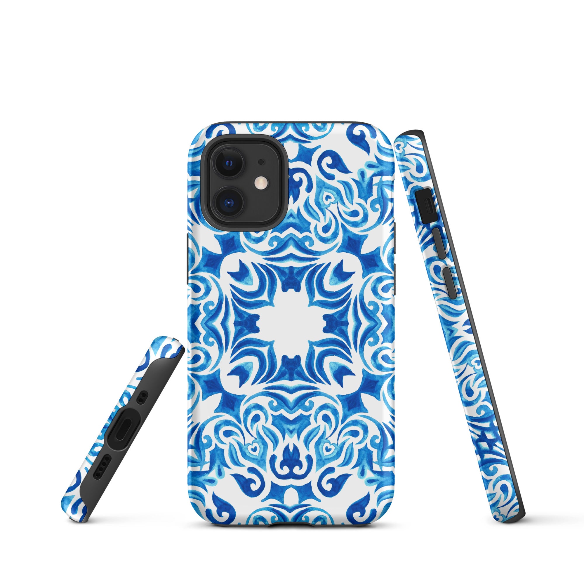 Tough Case for iPhone®- Majolica Pattern 04