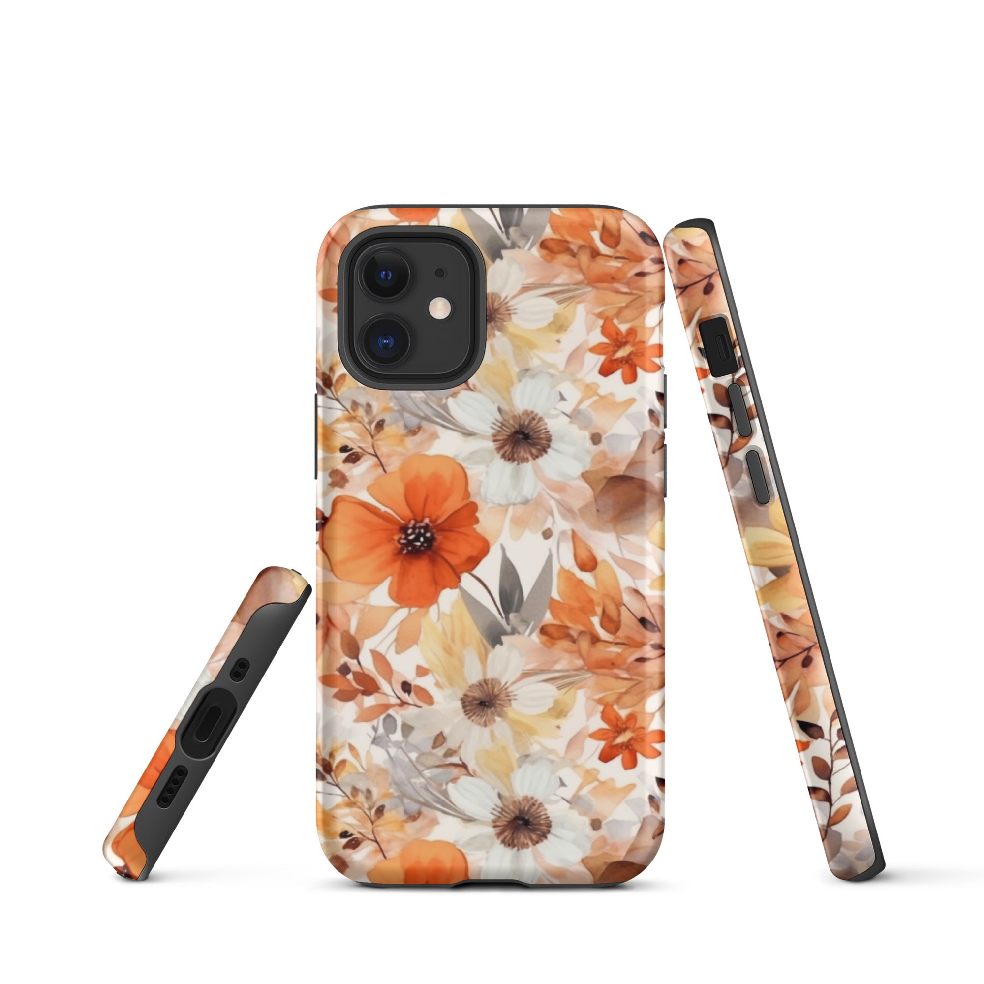 Tough Case for iPhone®- Floral Pattern I
