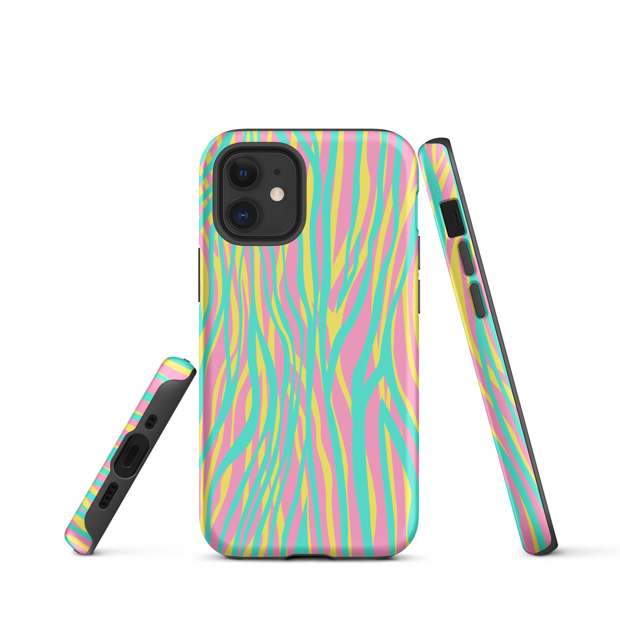 Tough Case for iPhone®- Funky Zebra Pattern I