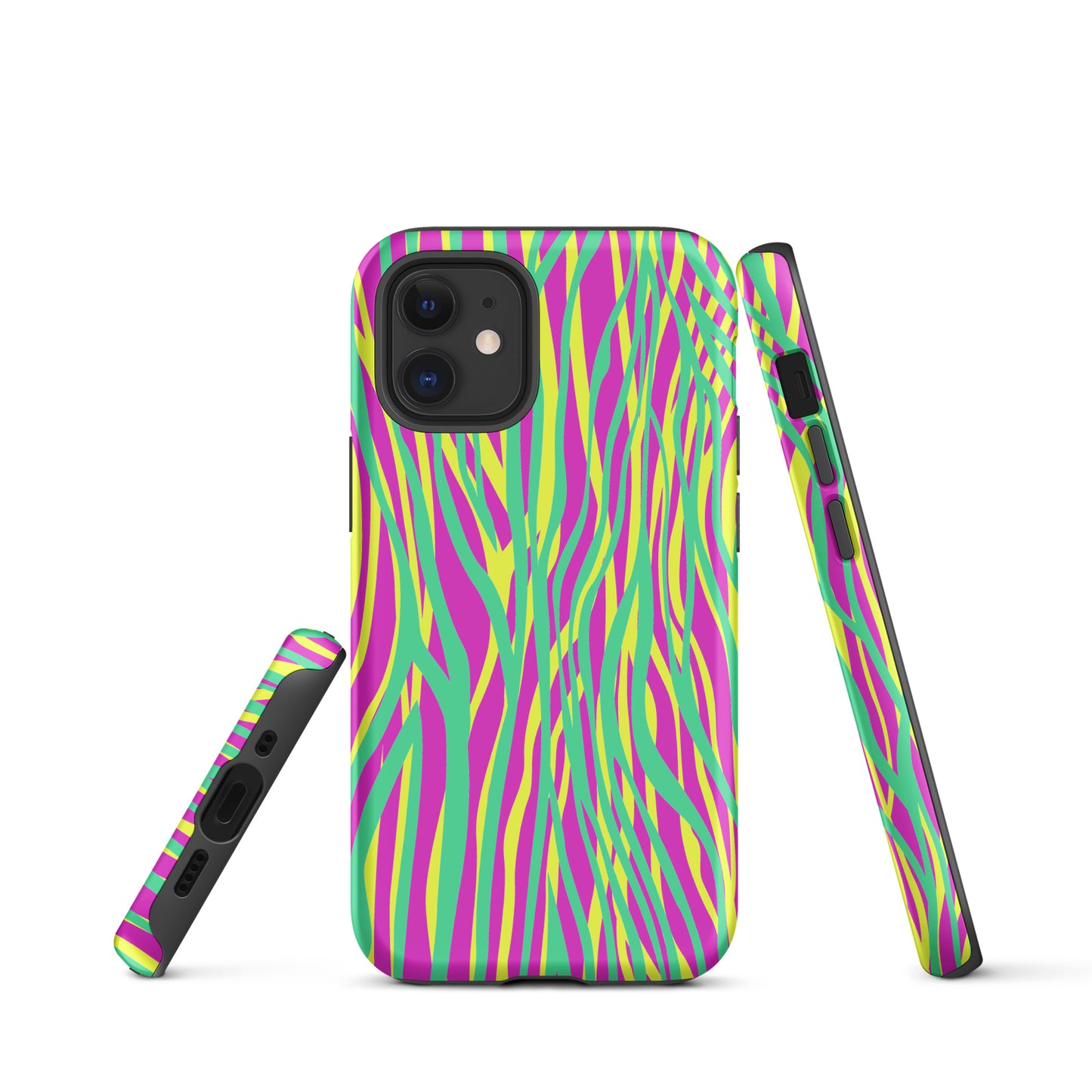 Tough Case for iPhone®- Funky Zebra Pattern II
