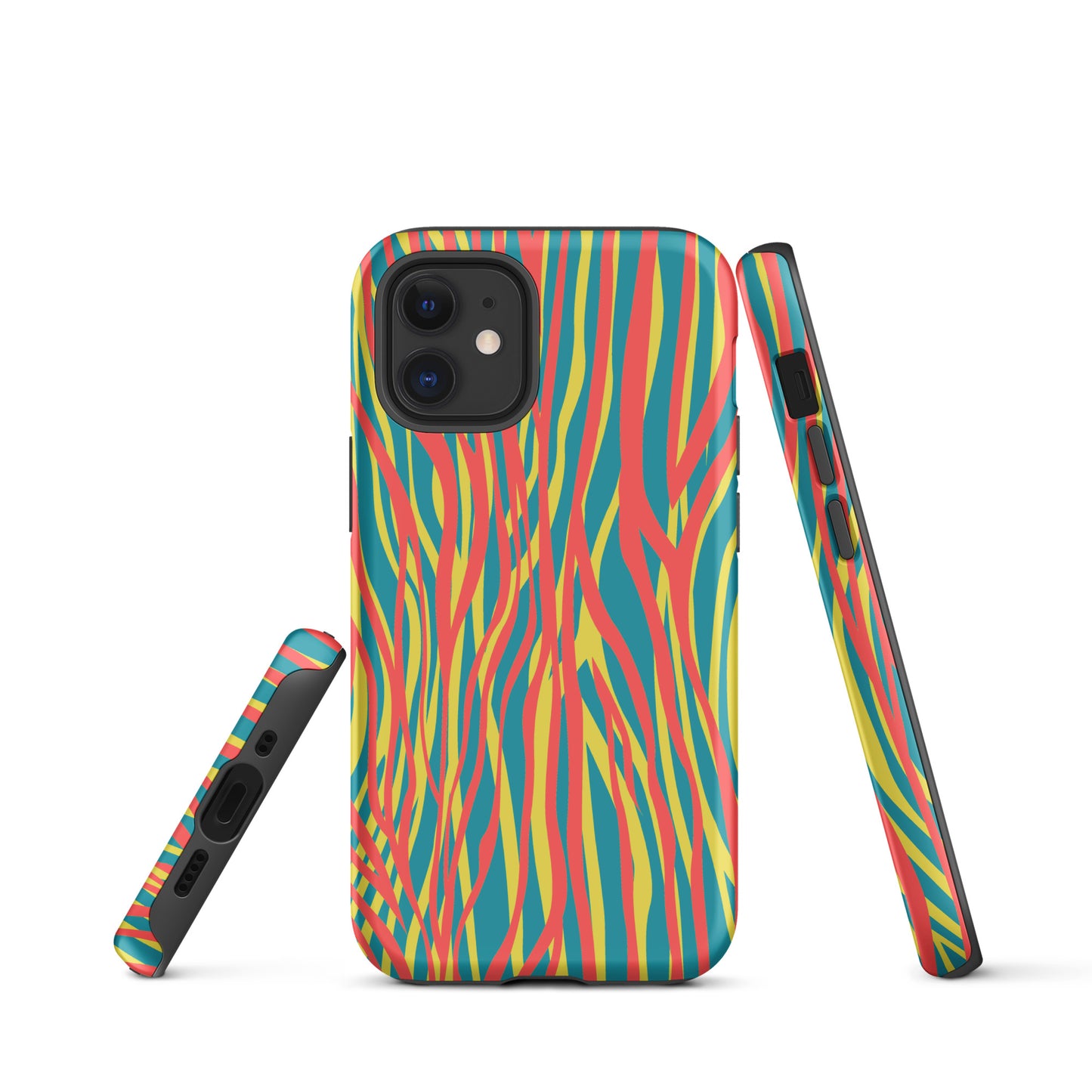 Tough Case for iPhone®- Funky Zebra Pattern III