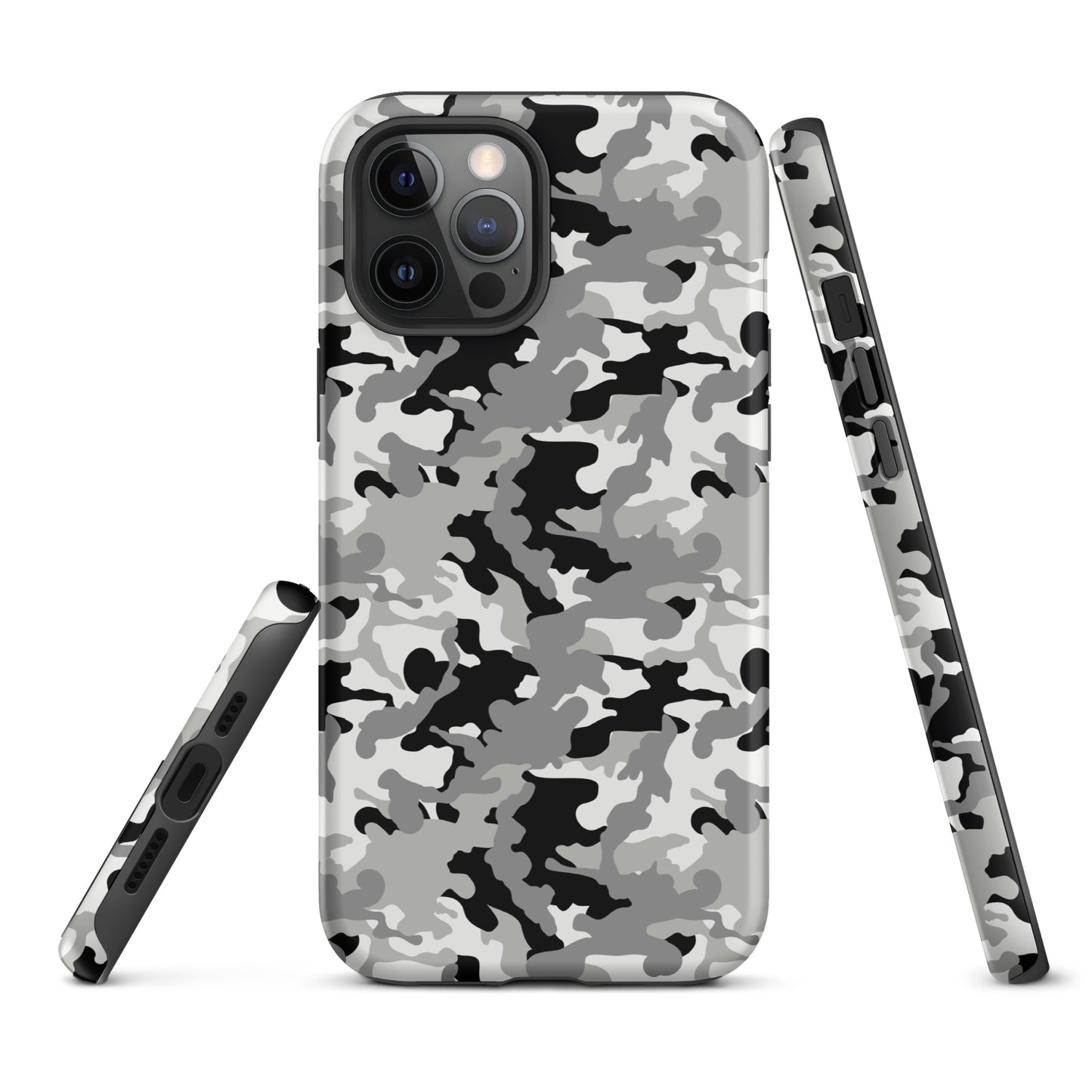 Tough Case for iPhone®- Camo Black
