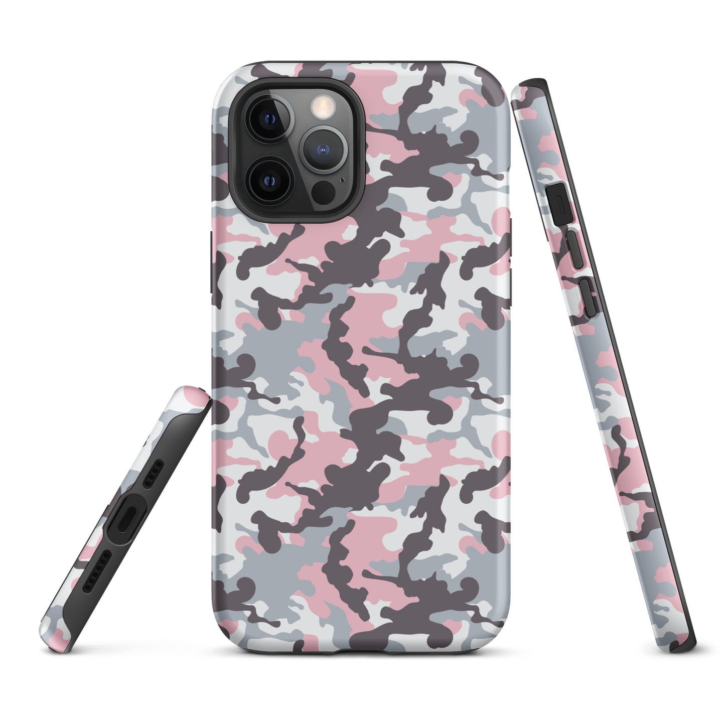 Tough Case for iPhone®- Camo Pink