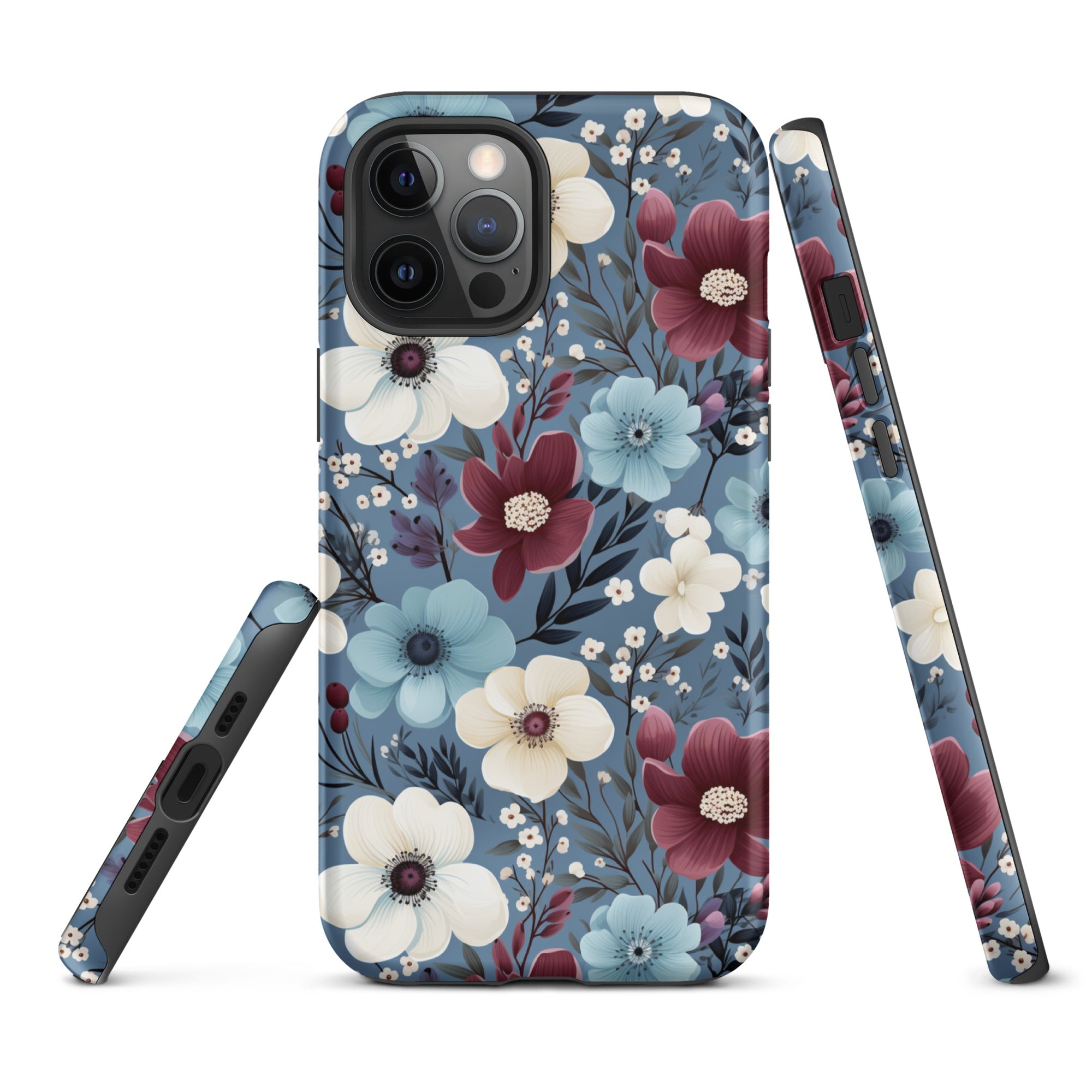 Tough Case for iPhone®- Floral Pattern II