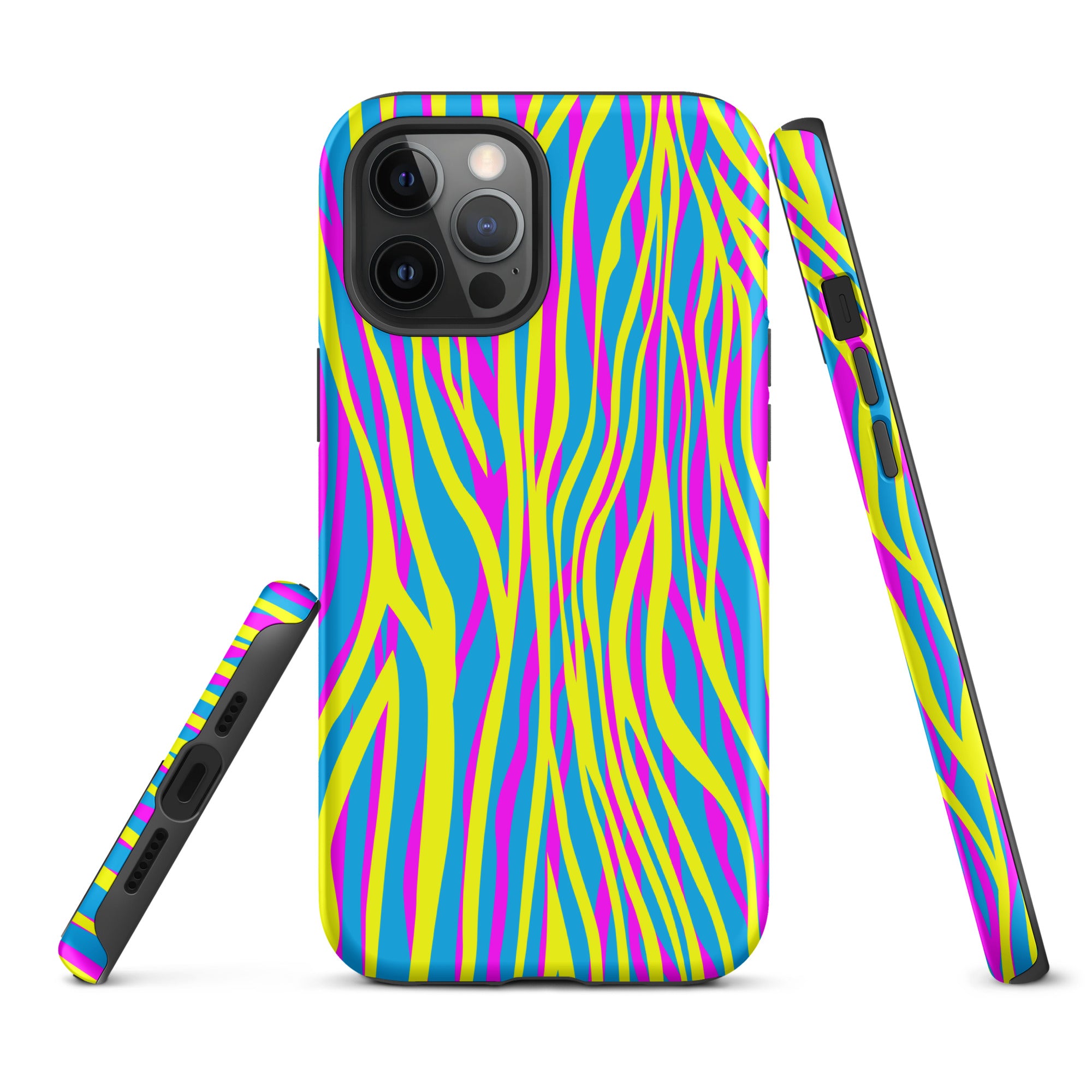 Tough Case for iPhone®- Funky Zebra Pattern IV
