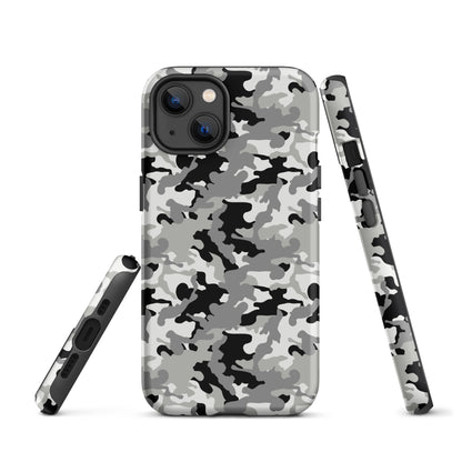 Tough Case for iPhone®- Camo Black