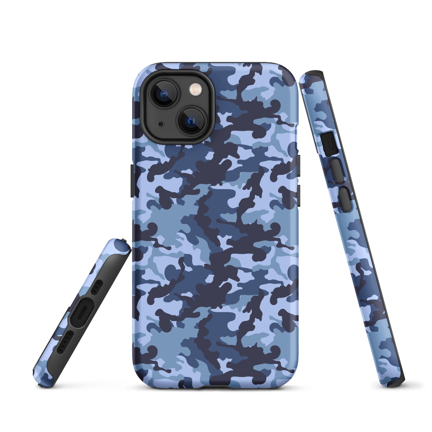 Tough Case for iPhone®- Camo Navy