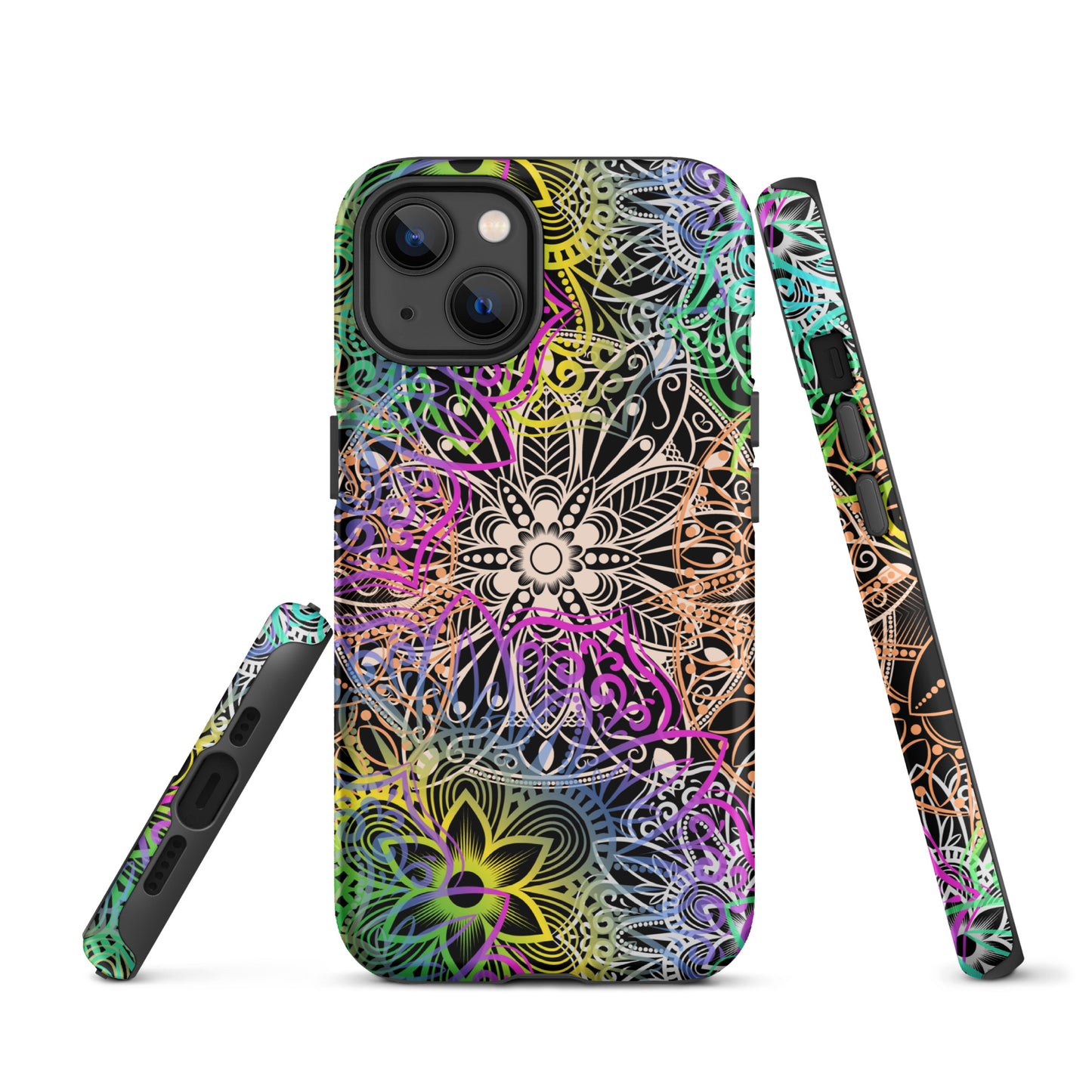 Tough Case for iPhone®- Multicolour Mandala