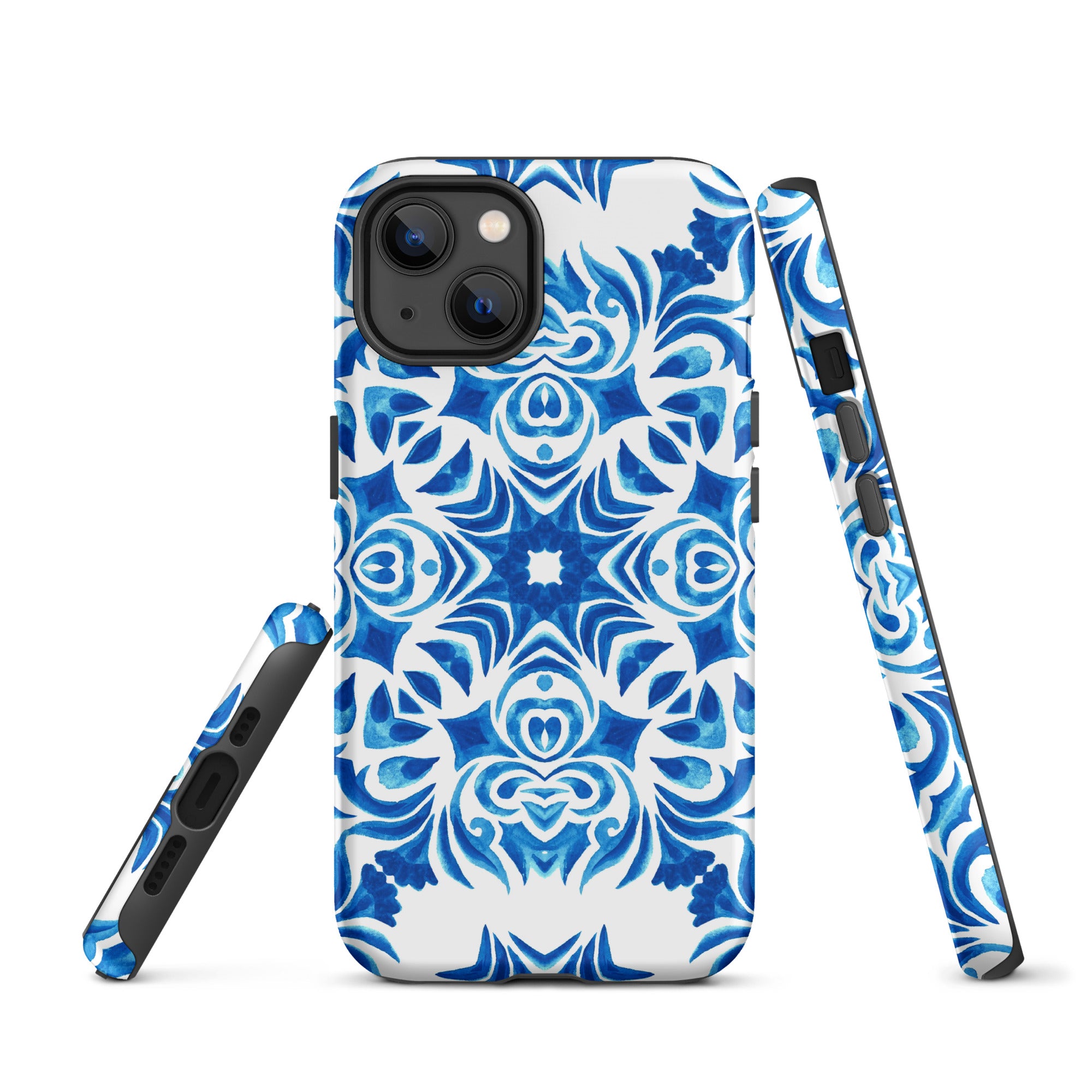 Tough Case for iPhone®- Majolica Pattern III