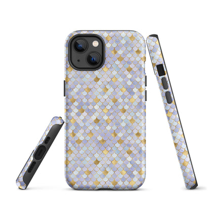 Tough Case for iPhone®- Mermaid Skin Purple