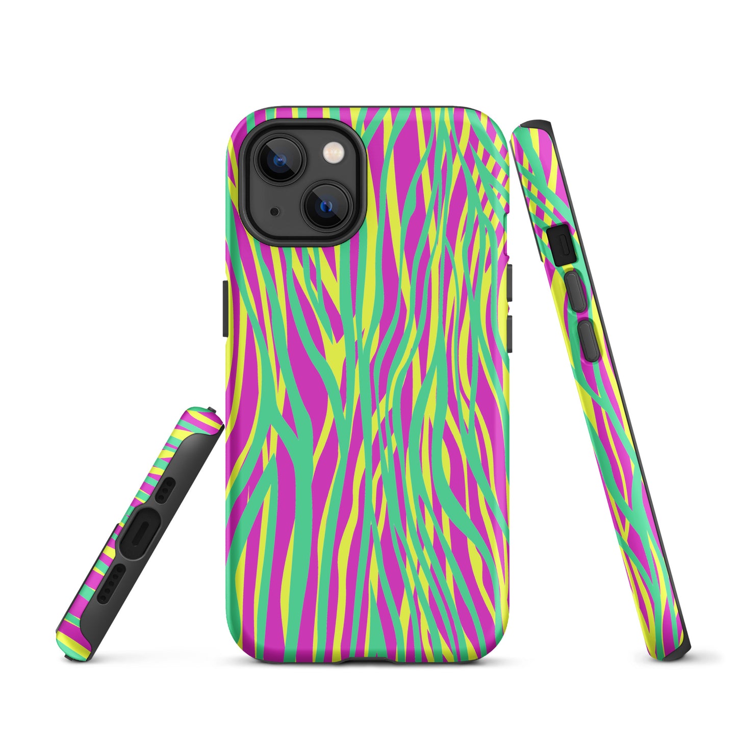 Tough Case for iPhone®- Funky Zebra Pattern II