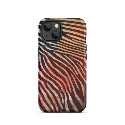Tough Case for iPhone®- Safari Animal Print Design I