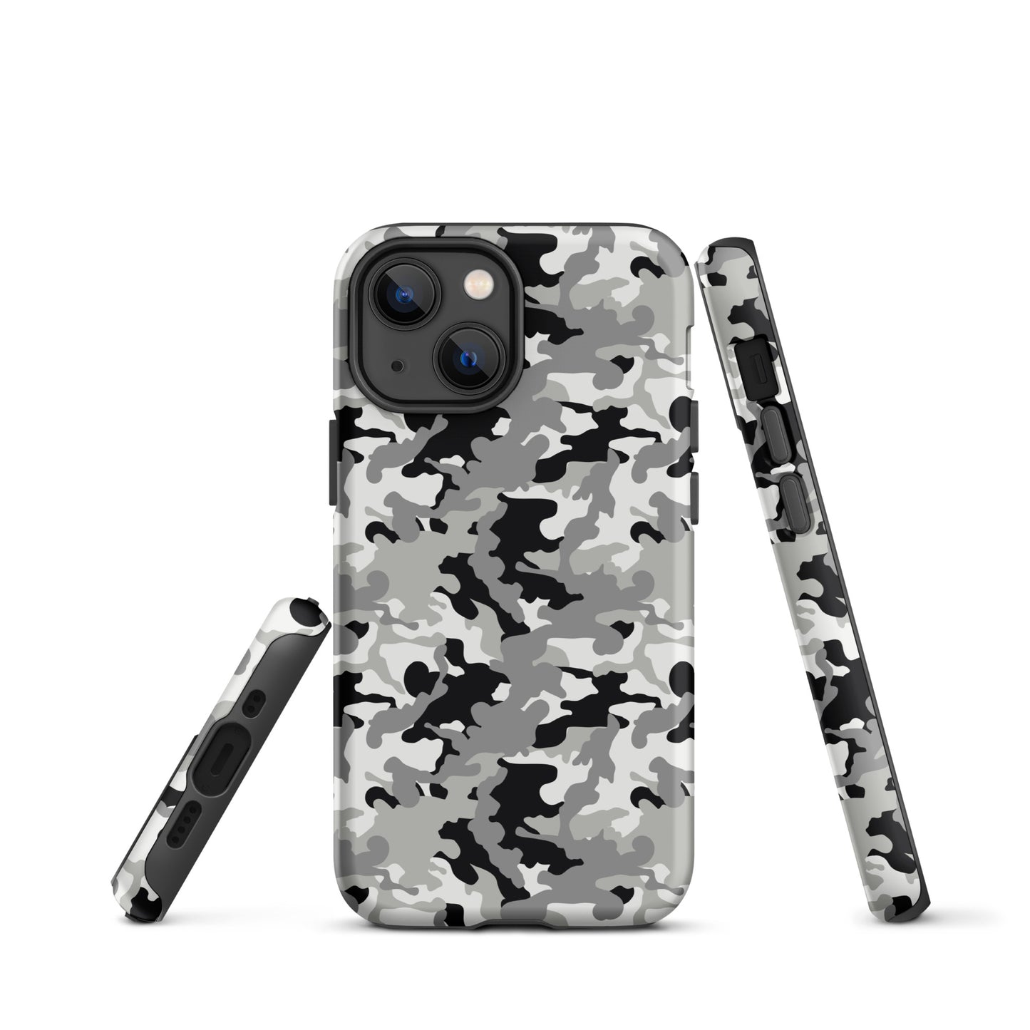 Tough Case for iPhone®- Camo Black