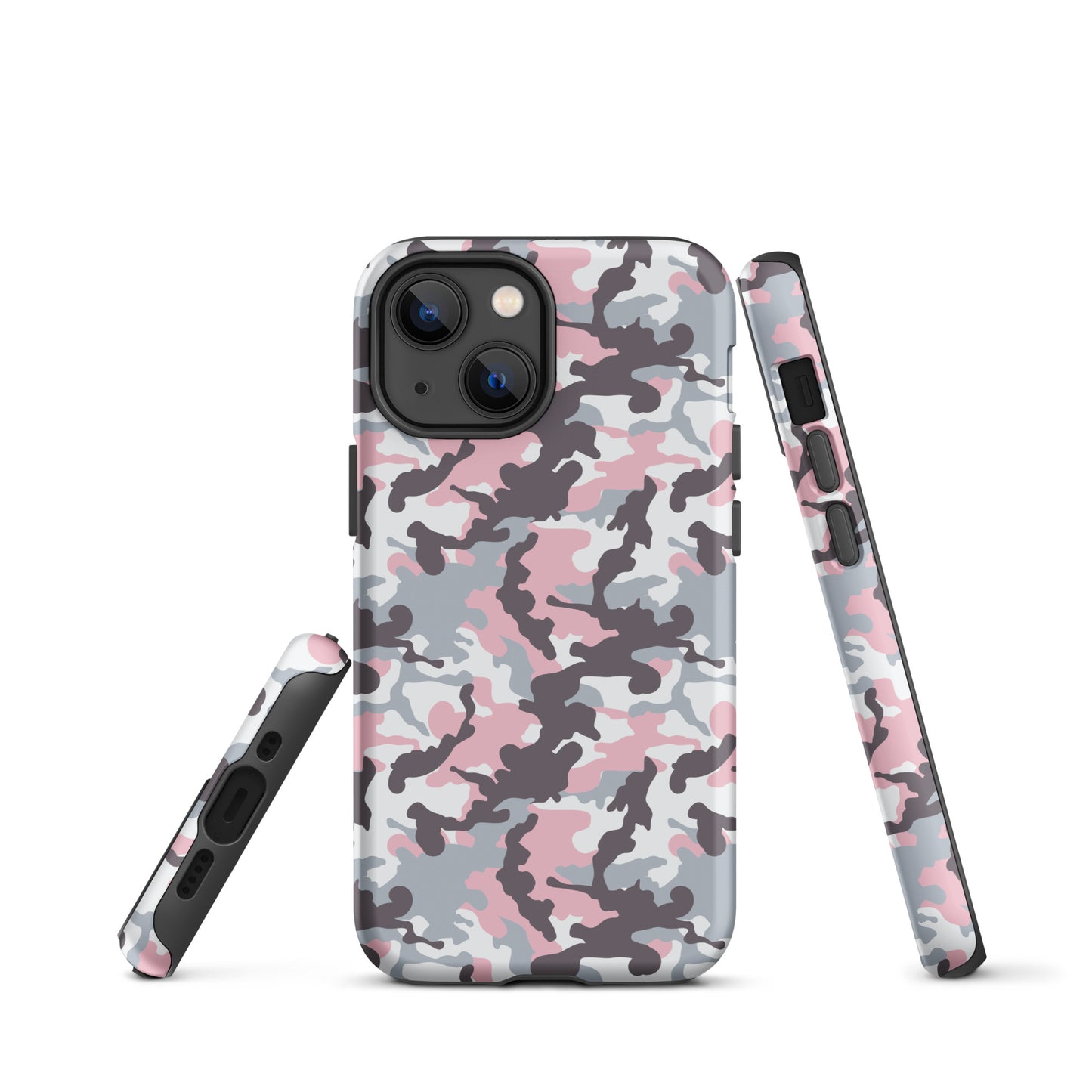 Tough Case for iPhone®- Camo Pink