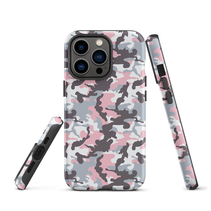 Tough Case for iPhone®- Camo Pink
