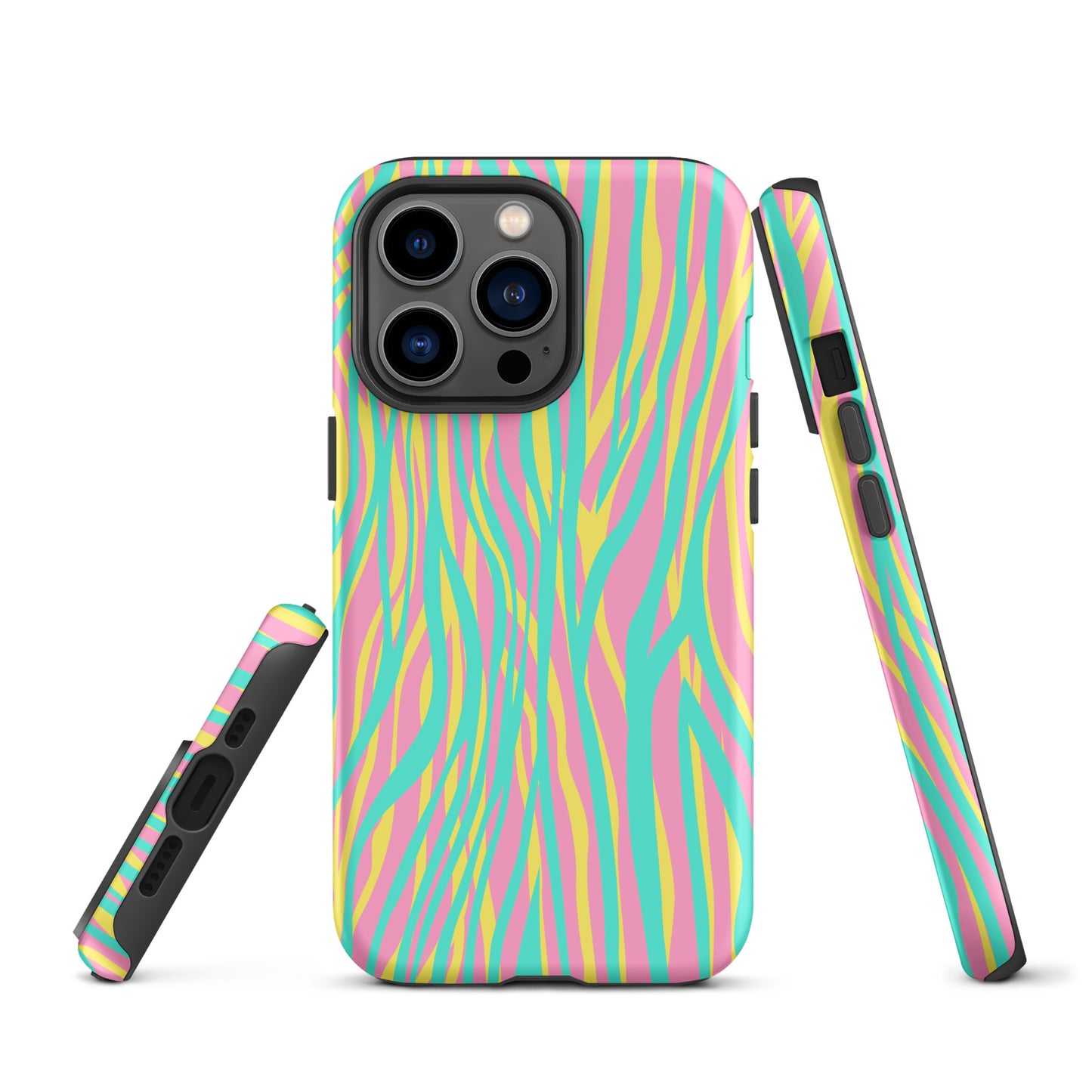 Tough Case for iPhone®- Funky Zebra Pattern I